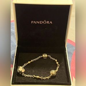 Pandora Moments 5 Clip Station Bracelet